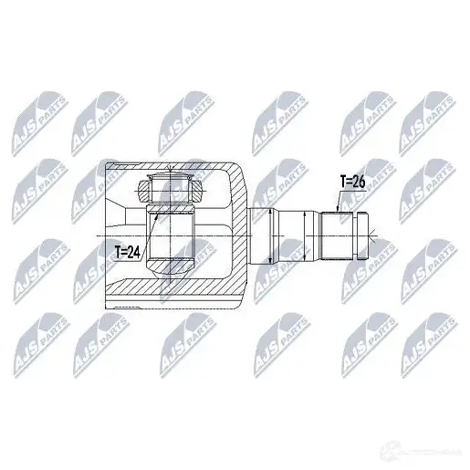 Шрус граната NTY 9P8OB H NPW-VV-087 1437716879 изображение 1