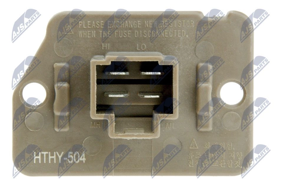 Резистор печки NTY KF3 U7 1440419052 ERD-HY-504 изображение 4