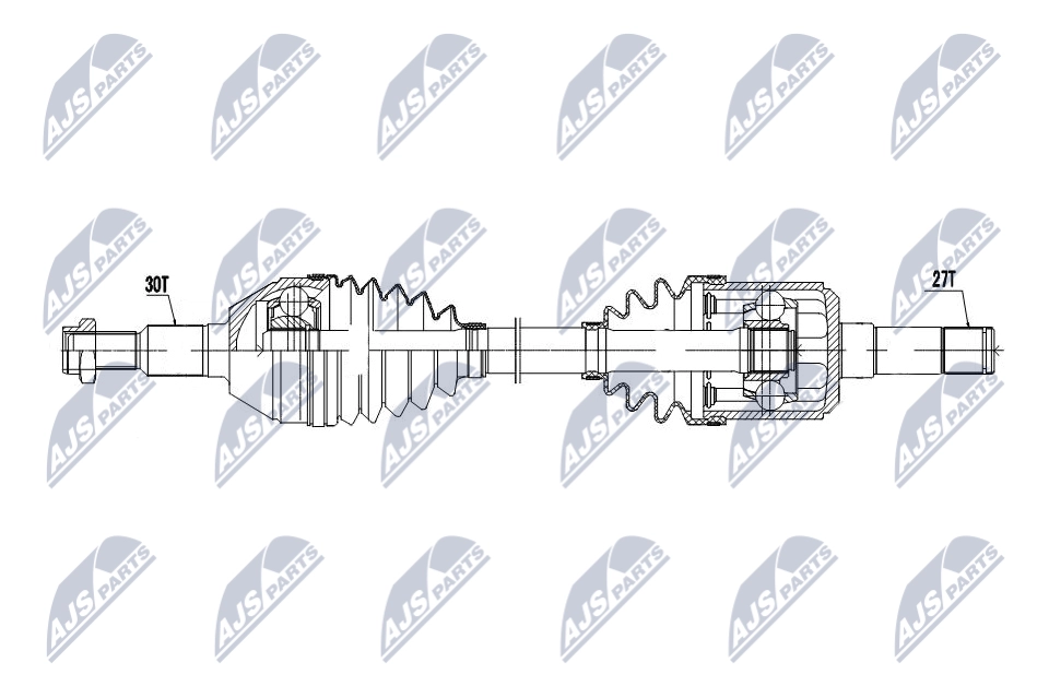 Приводной вал NTY 1440421904 NPW-PL-145 I3JP G - Изображение 1