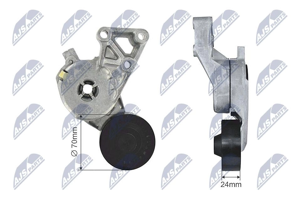 Натяжитель приводного ремня NTY RNK-AU-020 M X4O6 1440413044