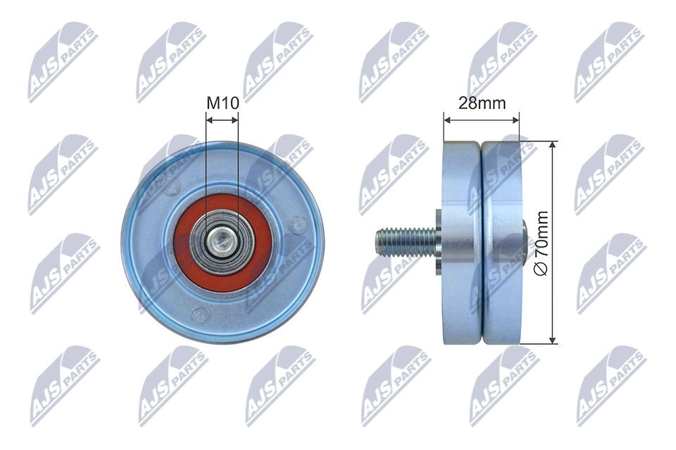 Натяжитель приводного ремня NTY T24 A2 RNK-CT-055 1440413276 изображение 0