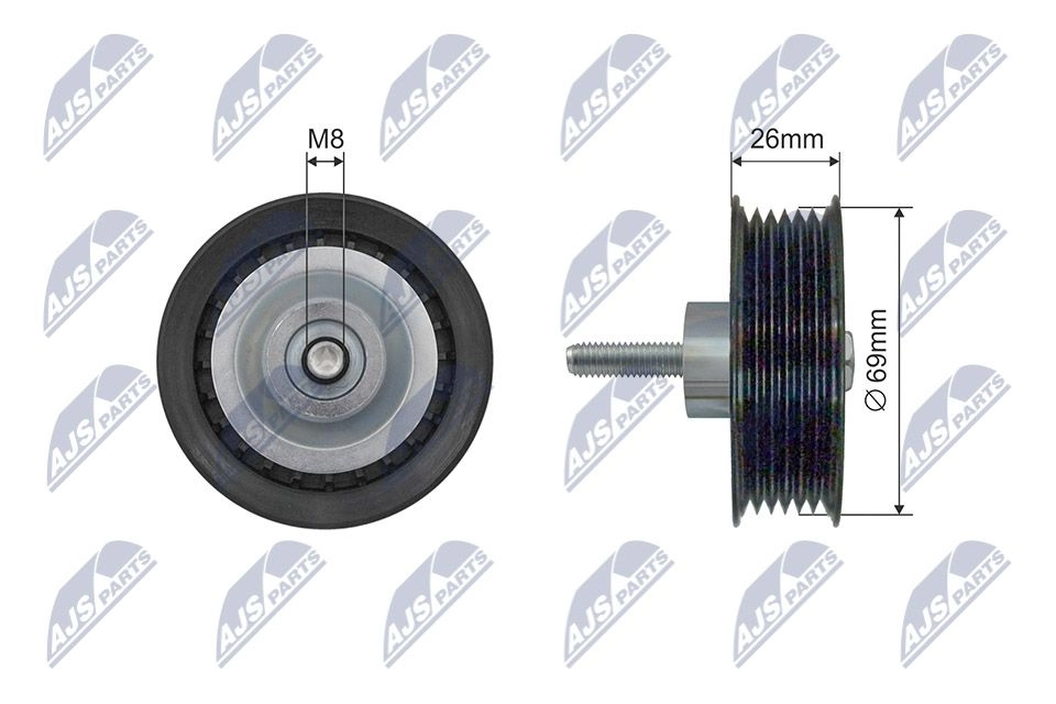 Натяжитель приводного ремня NTY RNK-LR-019 1440413443 H2H0 W изображение 0