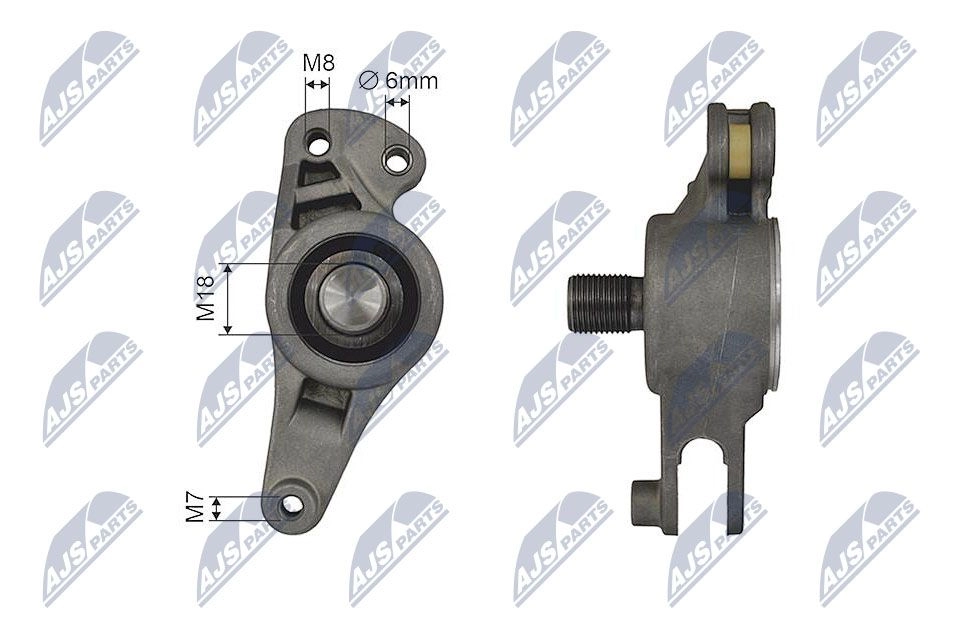 Натяжитель приводного ремня NTY RNK-ME-013 ZP7Q KBN 1440413460