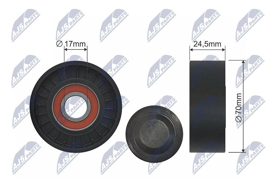 Натяжитель приводного ремня NTY RNK-MS-020 P4 SDR 1440413529