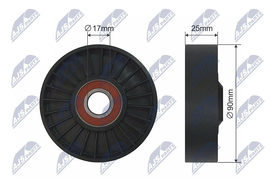 Натяжитель приводного ремня NTY RNK-PL-002 ZPK C9O 1440413588