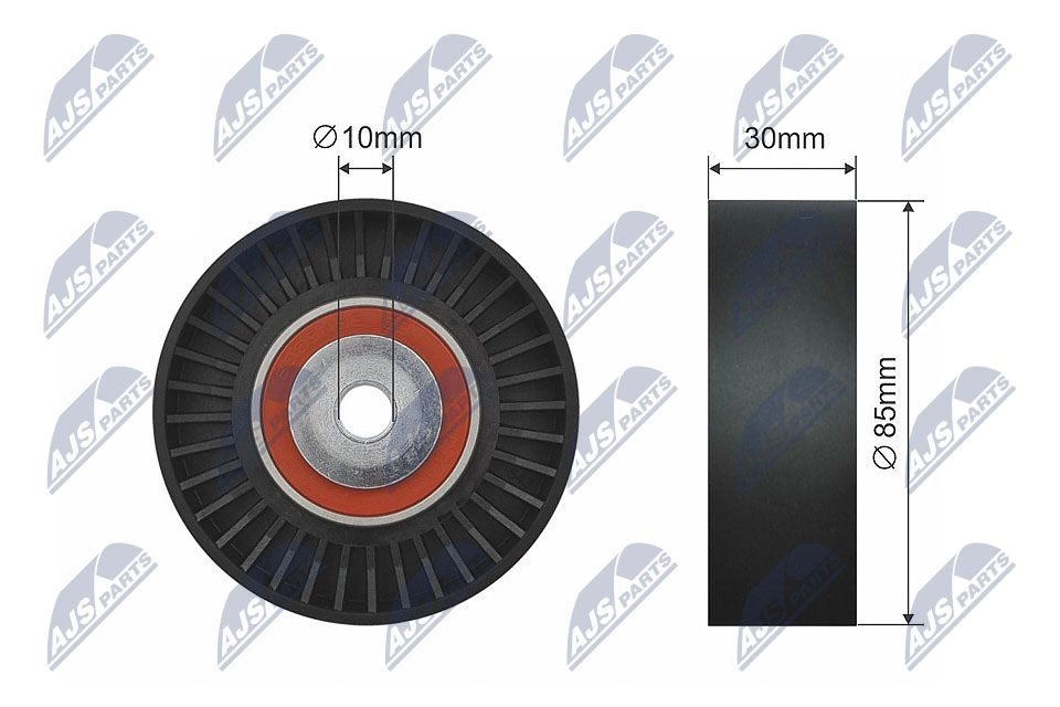 Паразитный обводной ролик приводного ремня NTY TVHK E RNK-SB-002 1440413687 изображение 0