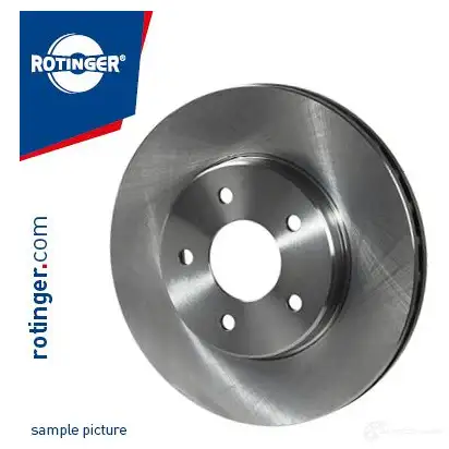 Тормозной диск ROTINGER rt2040 O1C98 204 0 3831806 изображение 0