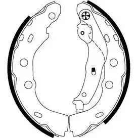 Тормозные колодки, комплект HELLA PAGID 3719637 H 1753 2457DT 8DB 355 000-451
