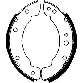 Тормозные колодки, комплект HELLA PAGID JPG21D2 H800 0 3719645 8DB 355 000-541 изображение 0