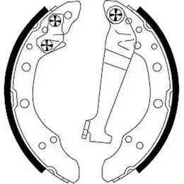 Тормозные колодки, комплект HELLA PAGID 7GV7VK 3719938 Q12 02 8DB 355 003-531