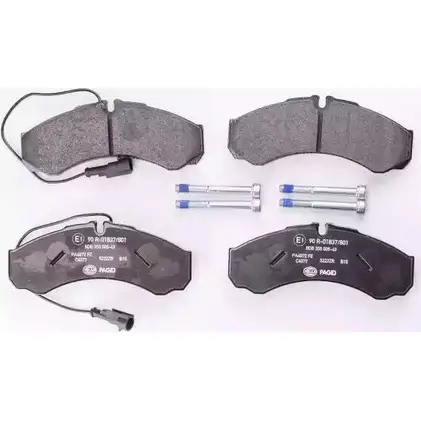 Тормозные колодки, дисковые, комплект HELLA PAGID 2 9121 8DB 355 005-431 29260 3720127