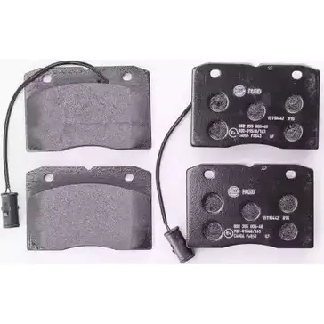 Тормозные колодки, дисковые, комплект HELLA PAGID 2 1048 29041 8DB 355 005-481 3720132 изображение 0
