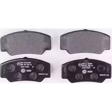 Тормозные колодки, дисковые, комплект HELLA PAGID 2114 1 8DB 355 006-151 3720199 T0348 изображение 0