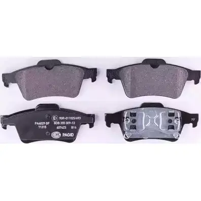Тормозные колодки, дисковые, комплект HELLA PAGID 3720468 8DB 355 009-121 23483 234 82