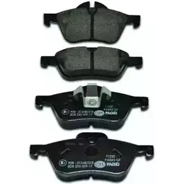 Тормозные колодки, дисковые, комплект HELLA PAGID 8DB 355 009-171 3720472 2328 1 23282