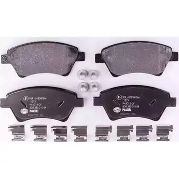 Тормозные колодки, дисковые, комплект HELLA PAGID 2393 0 8695D1495 3720605 8DB 355 010-541