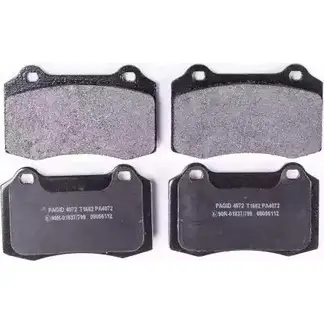 Тормозные колодки, дисковые, комплект HELLA PAGID 3720829 2 1381 8DB 355 012-981 T1662 изображение 0