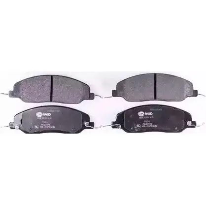 Тормозные колодки, дисковые, комплект HELLA PAGID 24 513 7986D1081 3720841 8DB 355 013-101