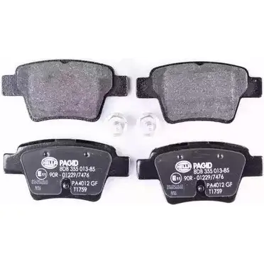 Тормозные колодки, дисковые, комплект HELLA PAGID 247 37 T1759 3720915 8DB 355 013-851
