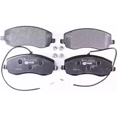 Тормозные колодки, дисковые, комплект HELLA PAGID 24840 2 4839 3720917 8DB 355 013-871