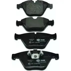Тормозные колодки, дисковые, комплект HELLA PAGID 3720923 24255 8DB 355 013-931 233 13