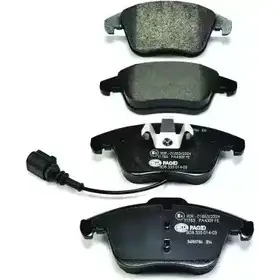 Тормозные колодки, дисковые, комплект HELLA PAGID 8DB 355 014-031 3720933 2433 2 24333