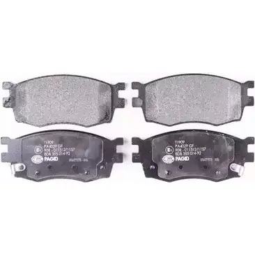 Тормозные колодки, дисковые, комплект HELLA PAGID 8DB 355 014-921 2 5019 25020 3721021