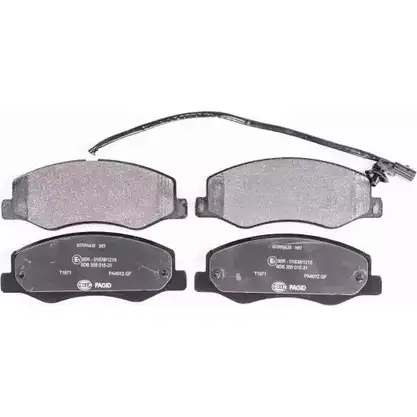 Тормозные колодки, дисковые, комплект HELLA PAGID 3721059 2 5172 8DB 355 015-311 25173