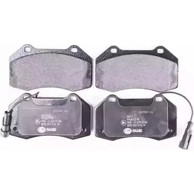 Тормозные колодки, дисковые, комплект HELLA PAGID 8DB 355 016-141 3721142 24687 241 62 изображение 0