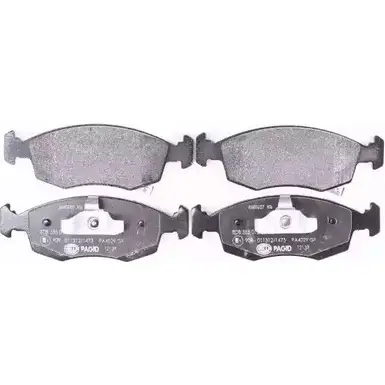 Тормозные колодки, дисковые, комплект HELLA PAGID 8DB 355 016-231 25324 3721151 2 5323 изображение 0