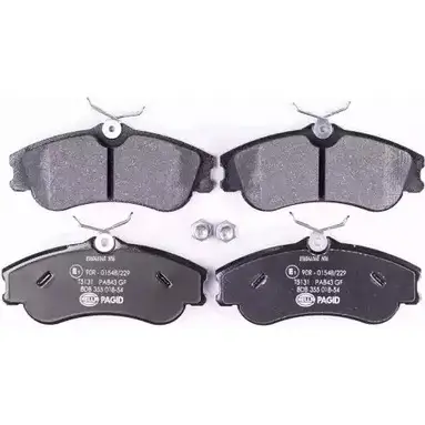 Тормозные колодки, дисковые, комплект HELLA PAGID T5131 8DB 355 018-541 2334 6 3721376
