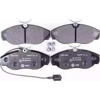 Тормозные колодки, дисковые, комплект HELLA PAGID 217 97 8DB 355 018-891 23602 3721409