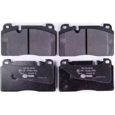 Тормозные колодки, дисковые, комплект HELLA PAGID T2212 25 643 8DB 355 020-251 3721540