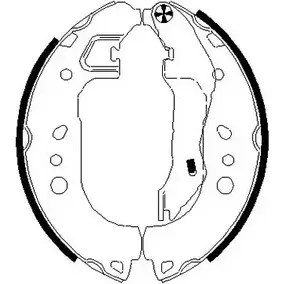 Тормозные колодки, комплект HELLA PAGID 8DB 355 022-131 3721701 YMMMYU H1 808 изображение 0