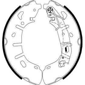 Тормозные колодки, комплект HELLA PAGID H1 800 2JJHQ 3721708 8DB 355 022-221