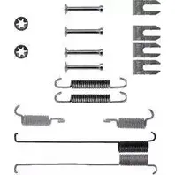 Ремкомплект колодок HELLA PAGID X 0082 3725088 AT540I 8DZ 355 200-331