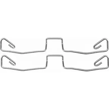 комплект принадлежностей, тормозной суппорт HELLA PAGID 3725200 8DZ 355 201-451 PKDZHWU K 0230