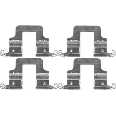 Ремкомплект тормозных колодок HELLA PAGID 3725540 K0 381 QK9NPH2 8DZ 355 204-851