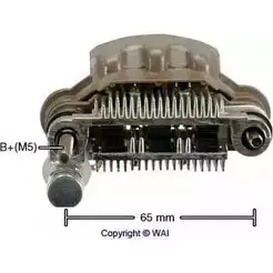 Диодный мост генератора WAI IMR6542 99G5JRL 3736741 E IHMZP изображение 0