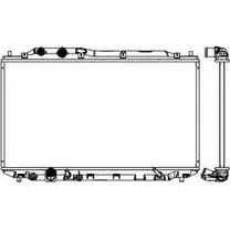 Радиатор охлаждения двигателя SAKURA AUTOMOTIVE XOBEYX 3 3741097 0073211850601 3211-8506