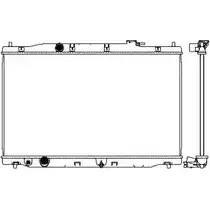 Радиатор охлаждения двигателя SAKURA AUTOMOTIVE HD TMYAX 0073211853301 3211-8533 3741104