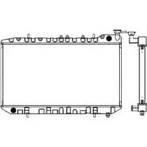 Радиатор охлаждения двигателя SAKURA AUTOMOTIVE 1BV 9A 4341-1006 3741385 0074341100601