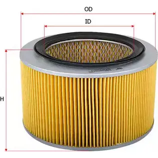 Воздушный фильтр SAKURA AUTOMOTIVE A-1007 8997879000076 3741430 G W3NX