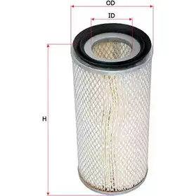 Воздушный фильтр SAKURA AUTOMOTIVE 3741439 UE37 8 A-1014 8997879010952 изображение 0