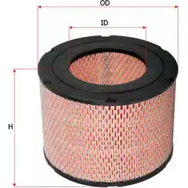 Воздушный фильтр SAKURA AUTOMOTIVE A-1118 8997879000816 3741522 2N7 S2AD изображение 0