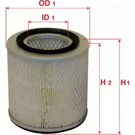 Воздушный фильтр SAKURA AUTOMOTIVE 3741834 FD 7IV 8997879012536 A-1708
