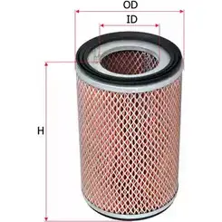 Воздушный фильтр SAKURA AUTOMOTIVE 8997879002797 3741863 4D 8U81 A-1747
