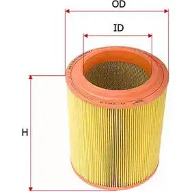 Воздушный фильтр SAKURA AUTOMOTIVE A-2813 8997879004746 DQNTB A 3742246