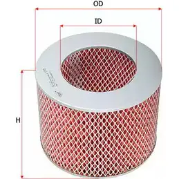 Воздушный фильтр SAKURA AUTOMOTIVE PJI PU5C 3742443 8997879017579 A-3319 изображение 0