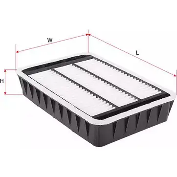 Воздушный фильтр SAKURA AUTOMOTIVE 8997879019504 C16P3 88 3742723 A-5828